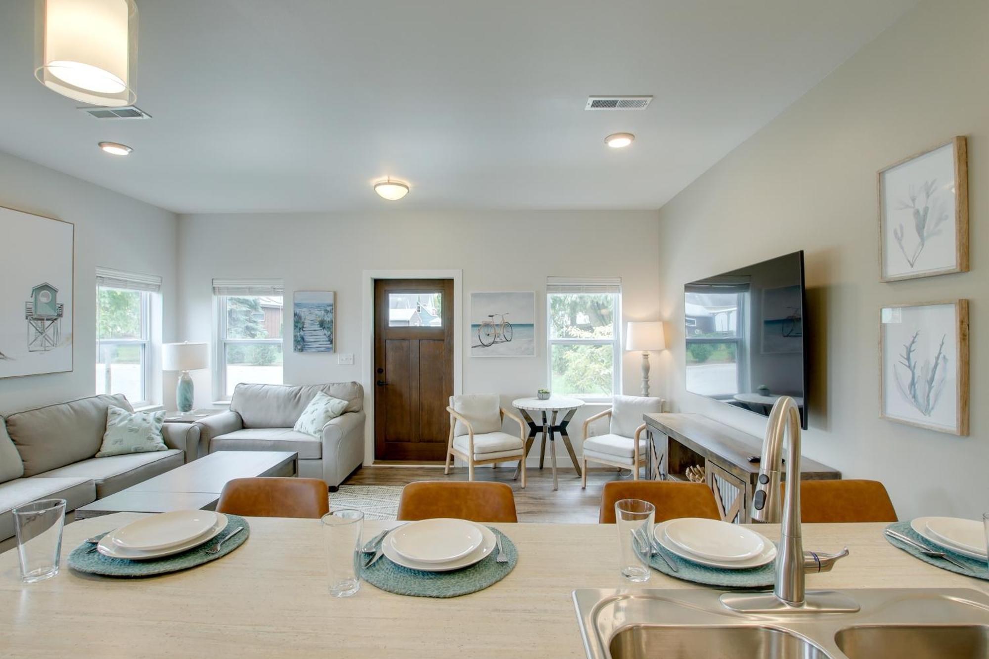 Riverfront Sheboygan Townhome With Grill! Ngoại thất bức ảnh