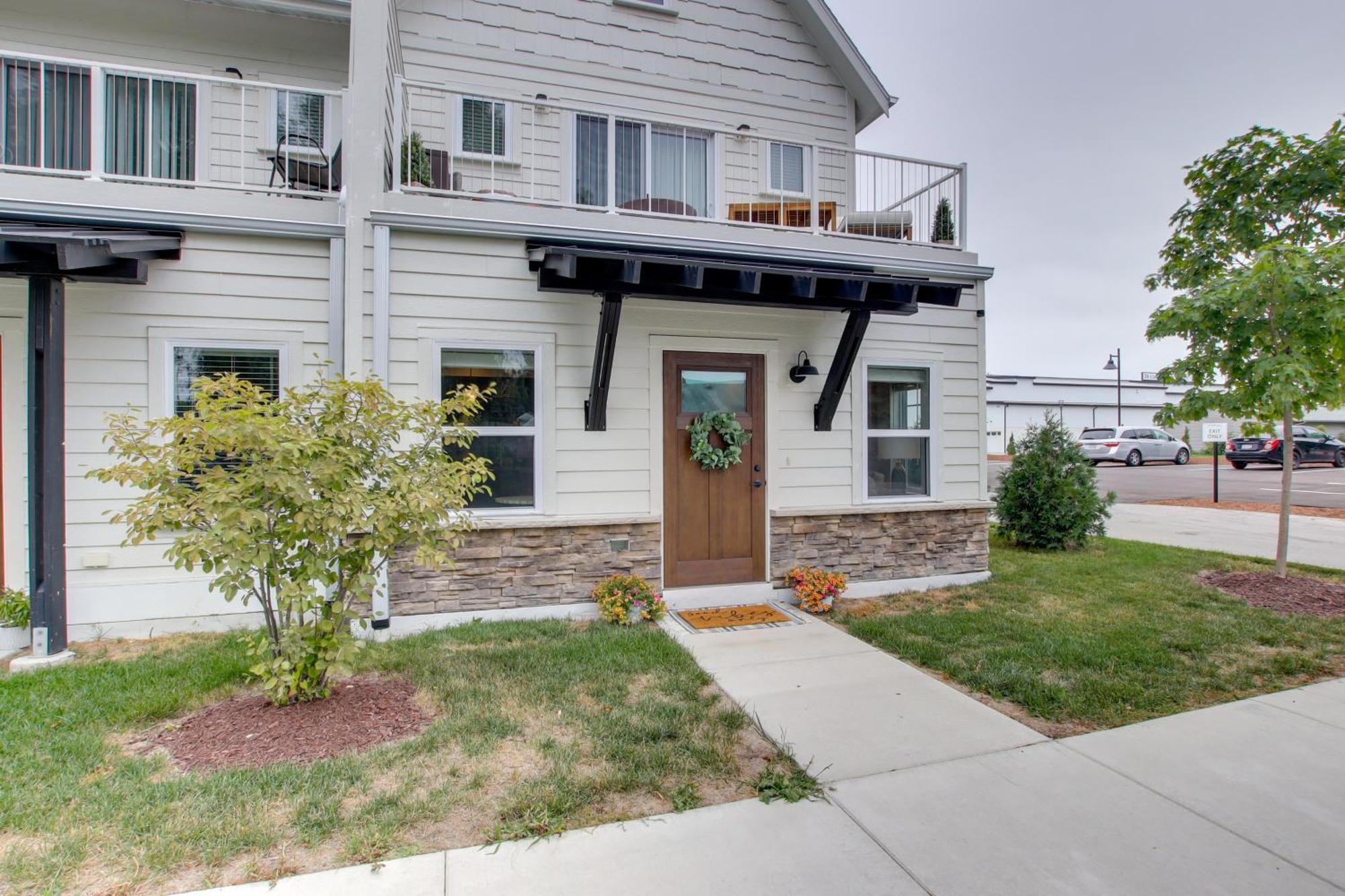 Riverfront Sheboygan Townhome With Grill! Ngoại thất bức ảnh