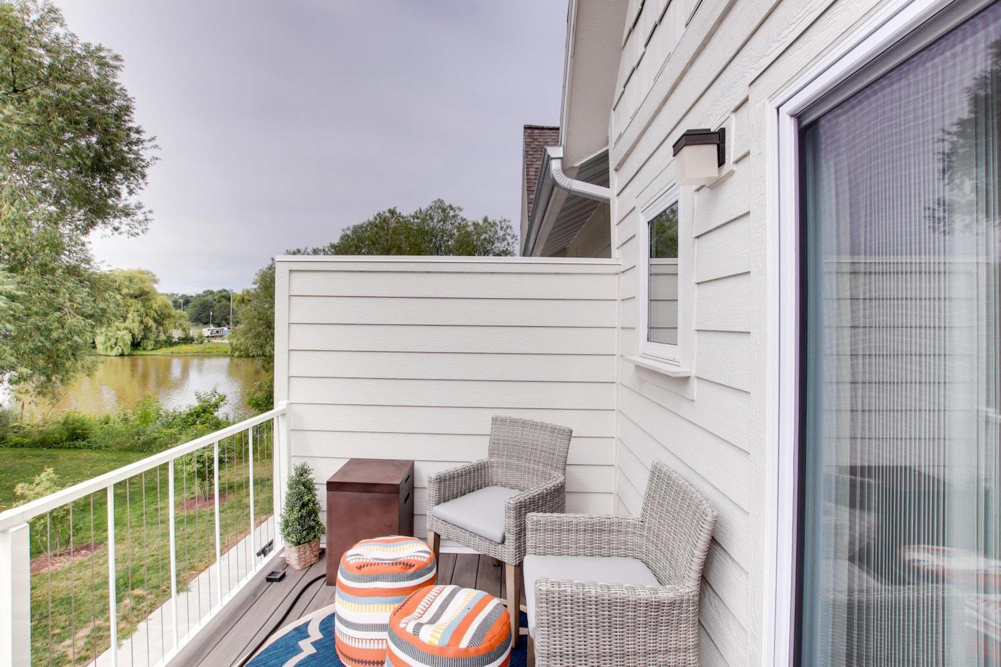 Riverfront Sheboygan Townhome With Grill! Ngoại thất bức ảnh